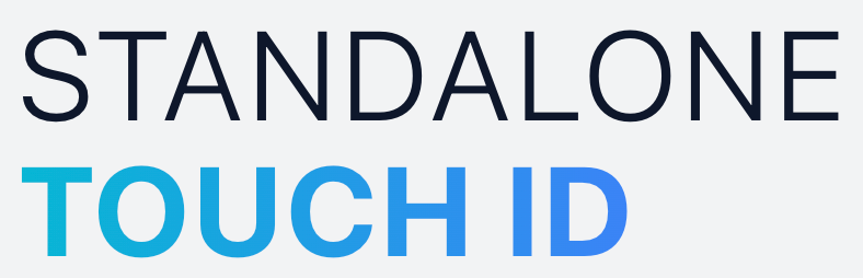 Standalone Touch ID Logo